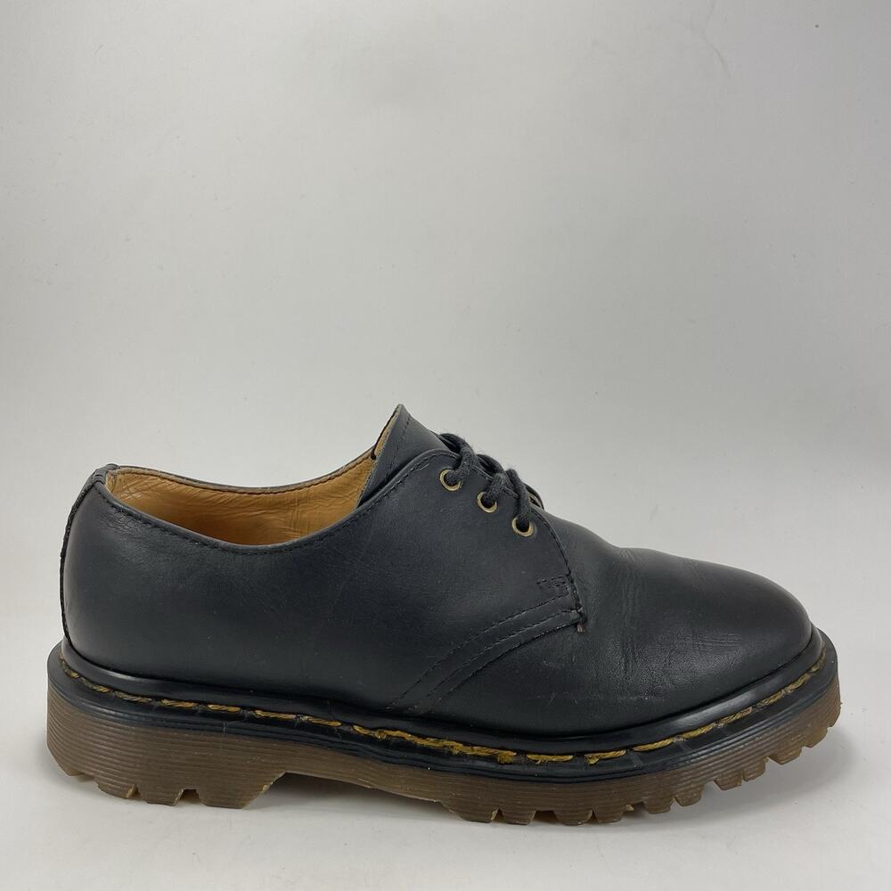 Dr Martens Doc 4986 Oxfords Women Size 4 Uk, 6 US Black Vintage Made In England1